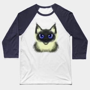 Siam cat Baseball T-Shirt